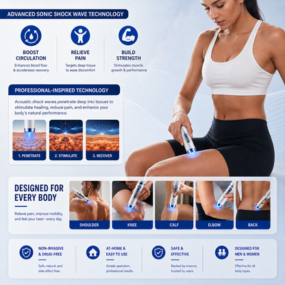 🔥Scientific Physical Body Contouring Massager – Sculpt your curves ✨: bust enhancement 🍒, butt lifting 🍑, boosted circulation 💓, muscle support 💪 & pain relief 🩹.
