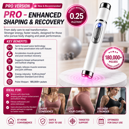 🔥Scientific Physical Body Contouring Massager – Sculpt your curves ✨: bust enhancement 🍒, butt lifting 🍑, boosted circulation 💓, muscle support 💪 & pain relief 🩹.