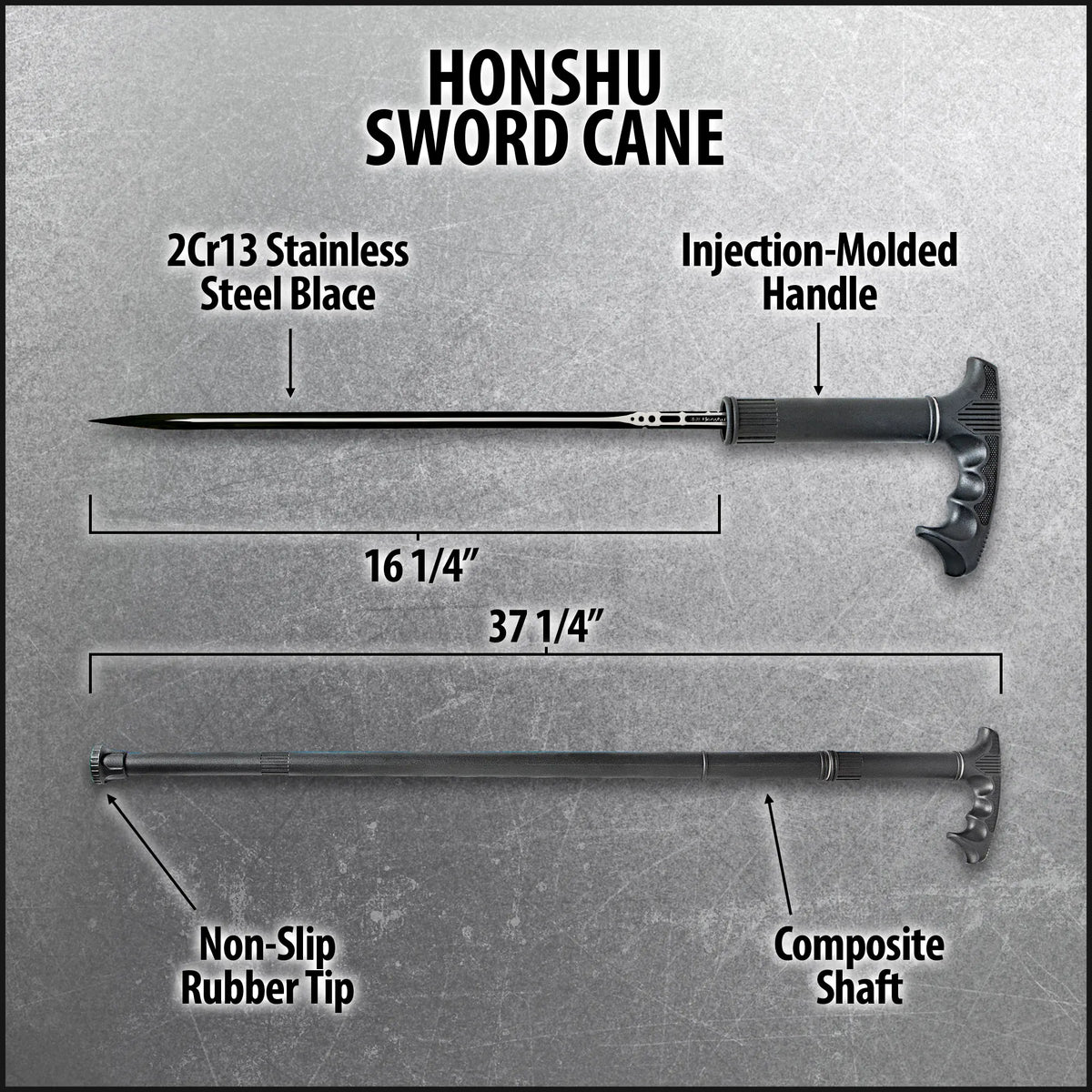 🔥Last Day Promotion - 50% Off - Sword Spike Cane